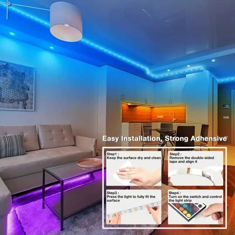 Умни LED ленти от 1 до 5 метра