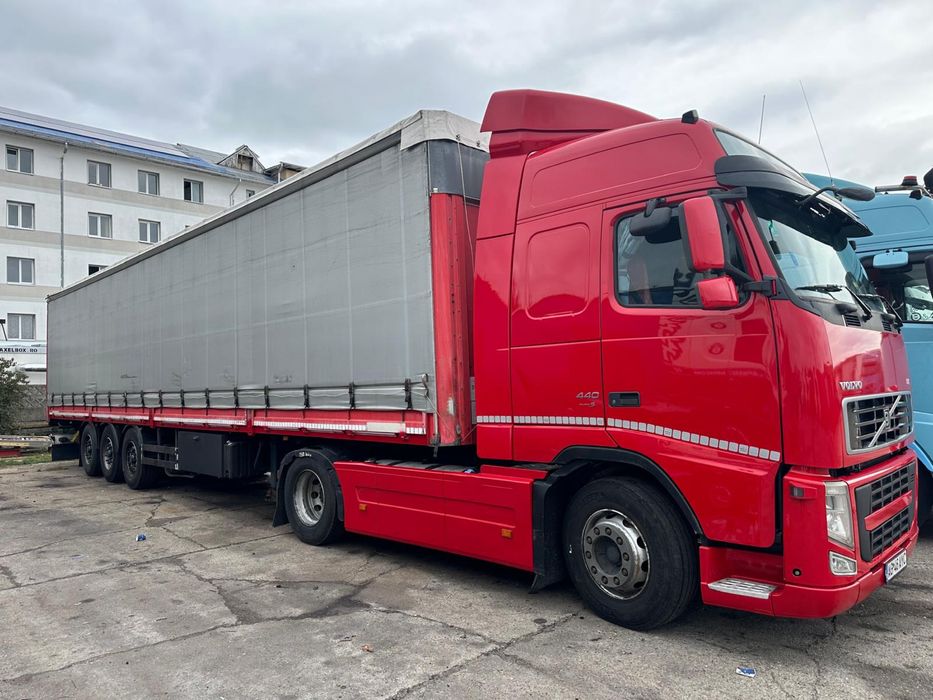 Vând ansamblu Volvo FH Euro 5 si semiremorca coil Schwarzmuller