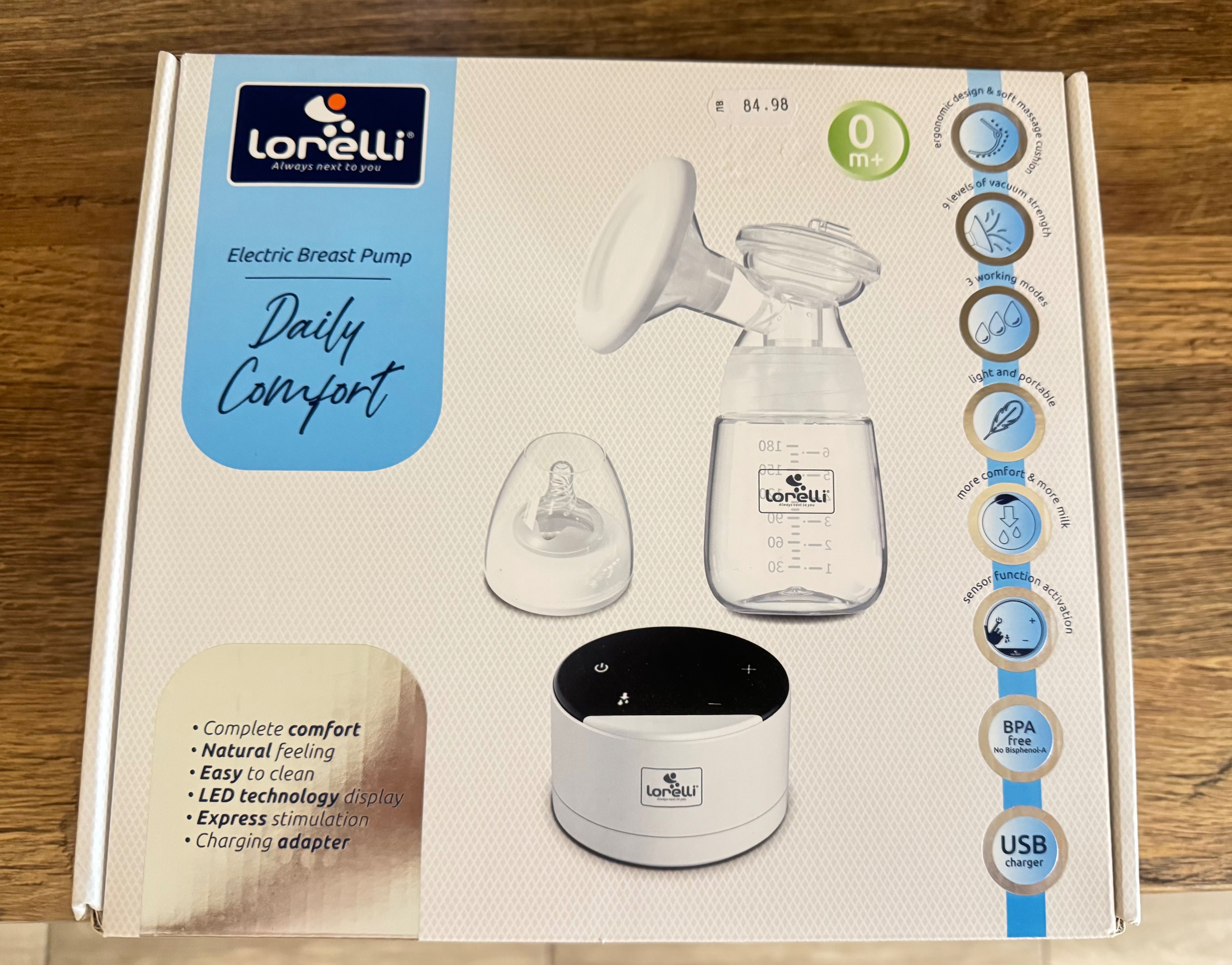 Lorelli Daily Comfort *КАТО НОВА* помпа за кърма