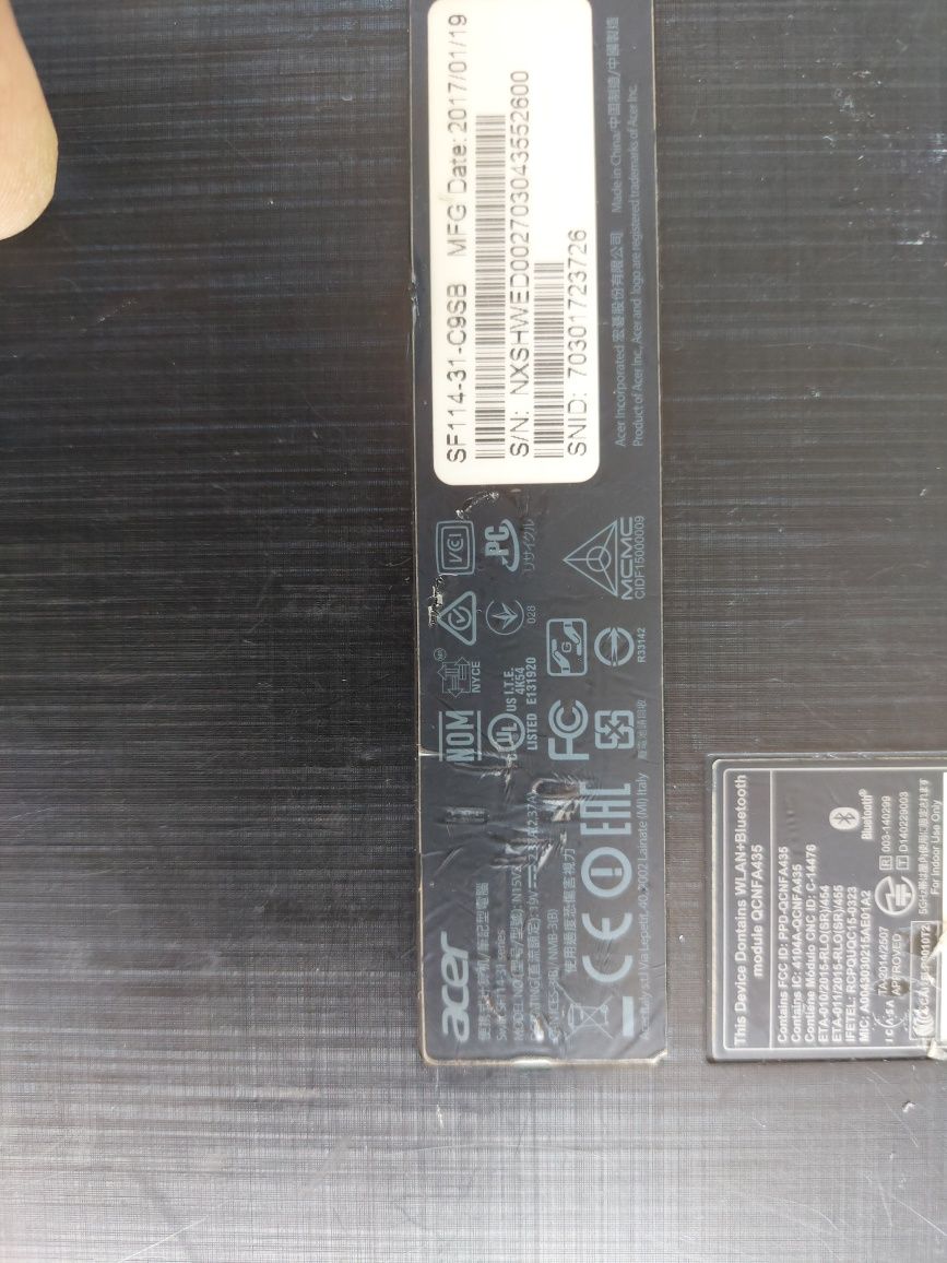 Laptop Acer Aspire DualCore