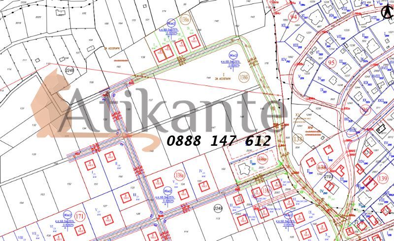 Продава се Парцел в Банкя - 2502 кв.м за 85 €/кв.м - Снимка #1