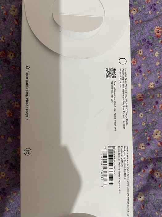 Apple Watch Se3.