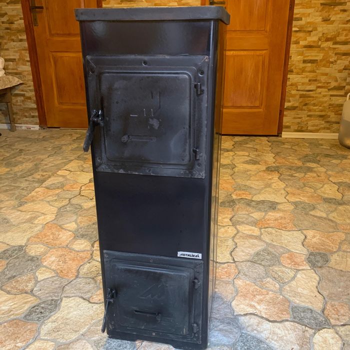 Vand soba emailata noua cu combustibil solid