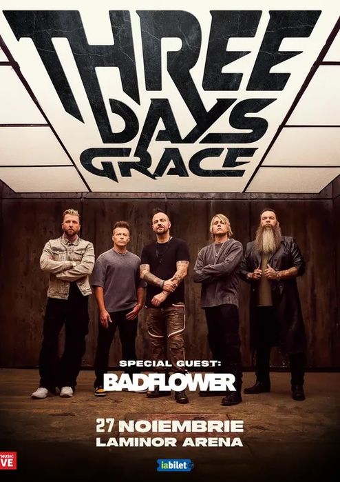 Bilet Three Days Grace București