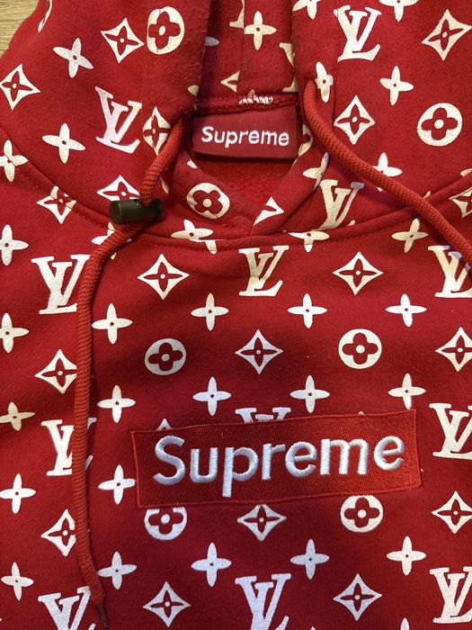 SUPREME Louis Vuitton hoodie