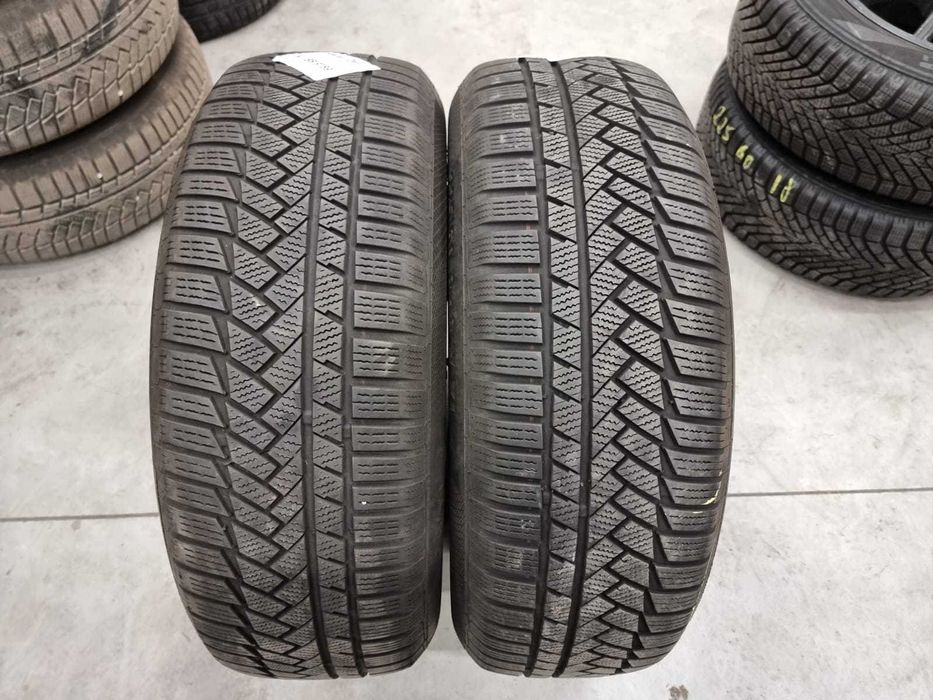 2 Anvelope Iarna 225.60.18 "Continental [dot 2020] ; stare foarte buna