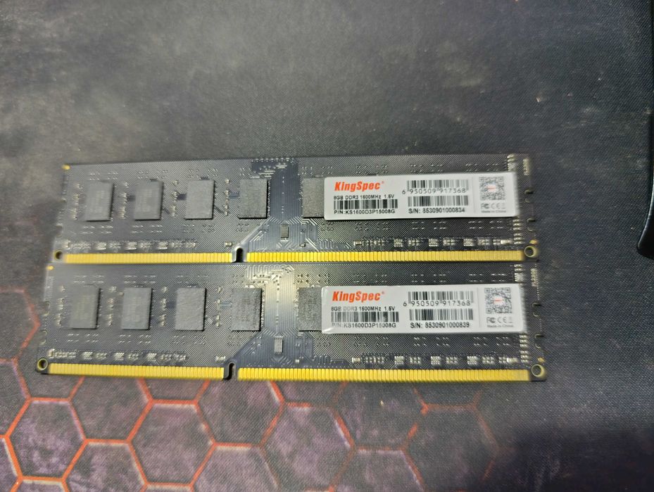 Set memorie RAM Kingspec 2x8 GB 1666 Mhz 1.5v