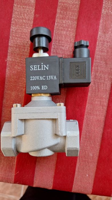 Electrovalva + Detector gaze noi