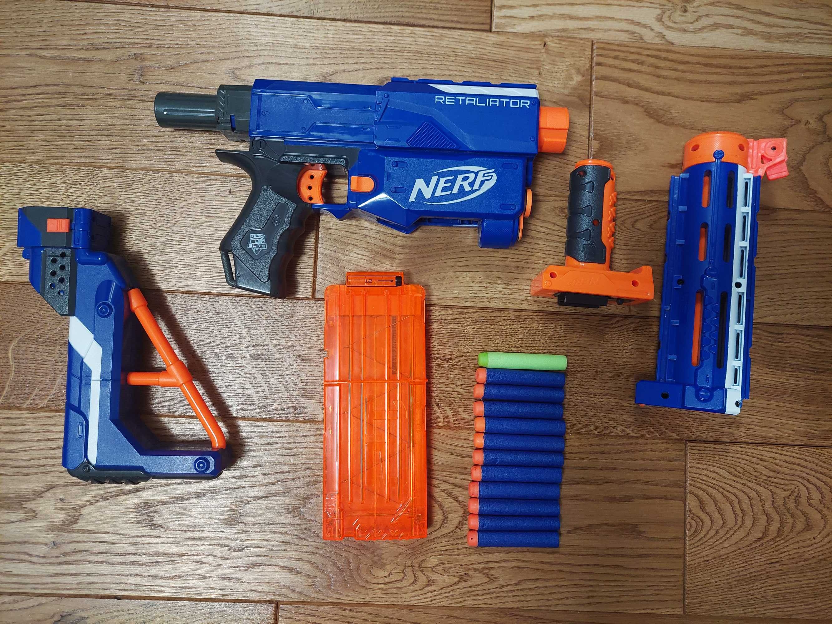 Nerf N-Strike Elite Retaliator 4 в 1 (Пълен комплект)