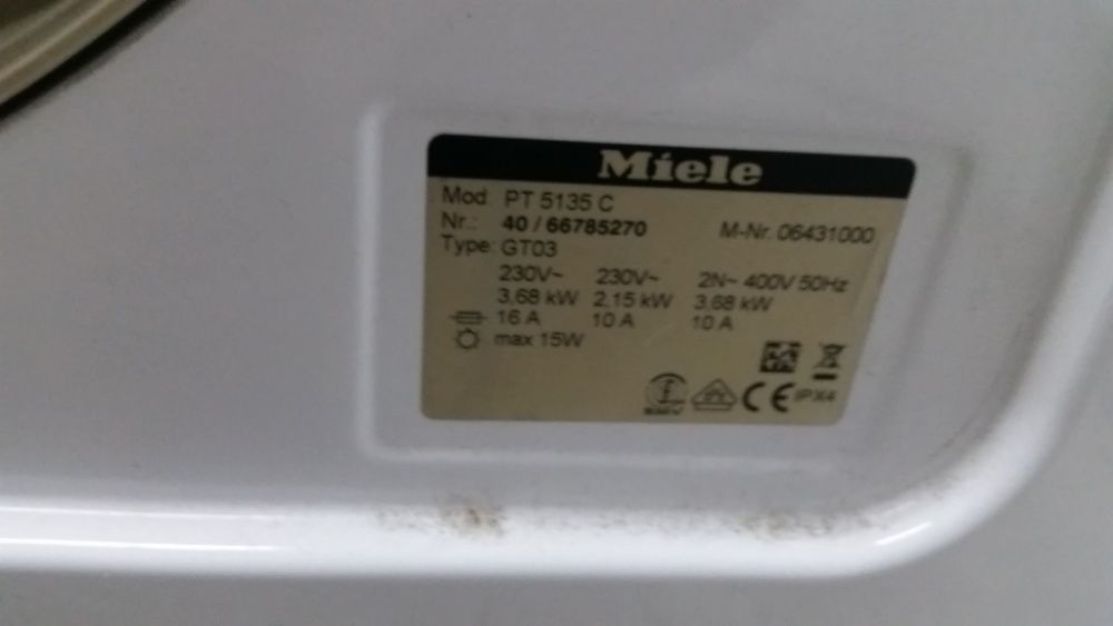 Професионална Сушилня MIELE Profesional 7kg