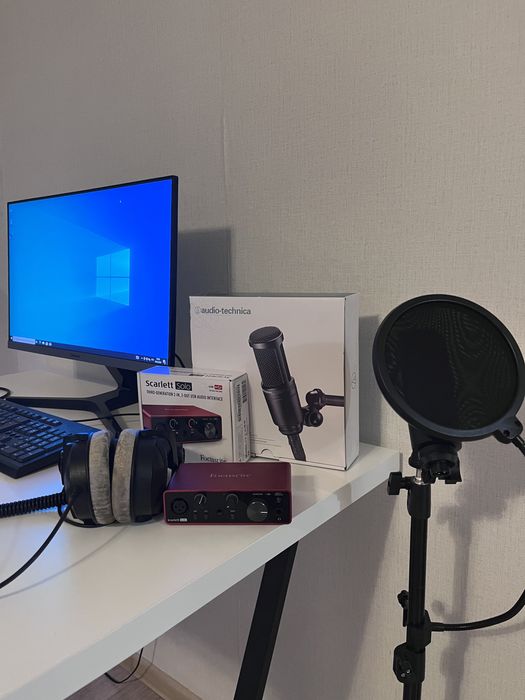 Продам студийный комплект для звукозаписи