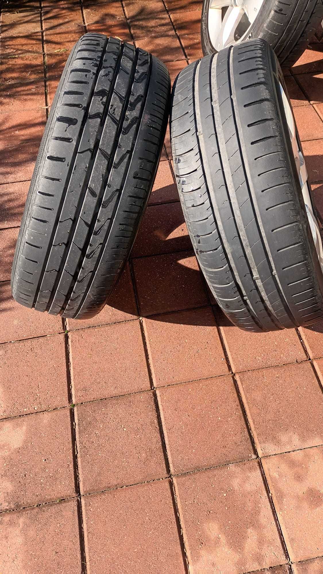 Anvelope Hankook vara 195 55 r16 cu jante aluminiu