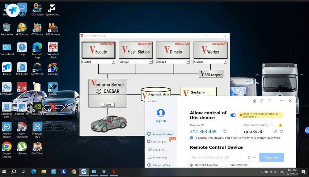 Лаптоп Lenovo Y50-70 с Xentry i Vediamo