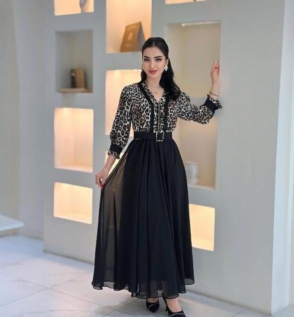 вечерняя платья с поясом.