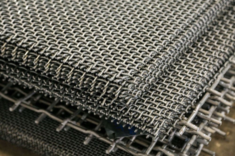 Сетка грохота, сито для дробилки (щебень, клинец, песок) и т.д