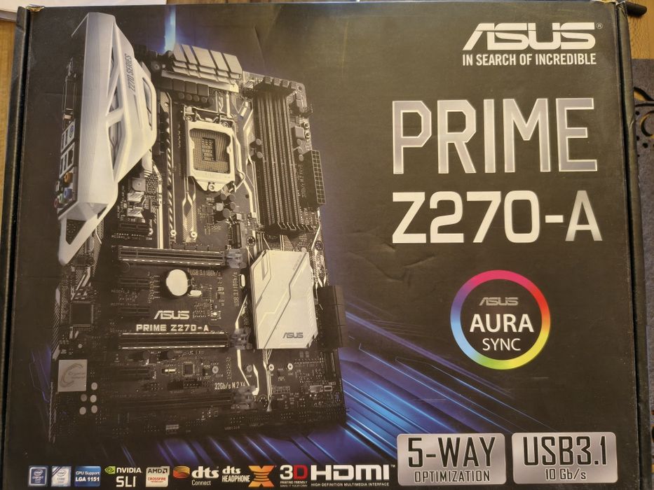 Placa de baza Asus prime z270-a