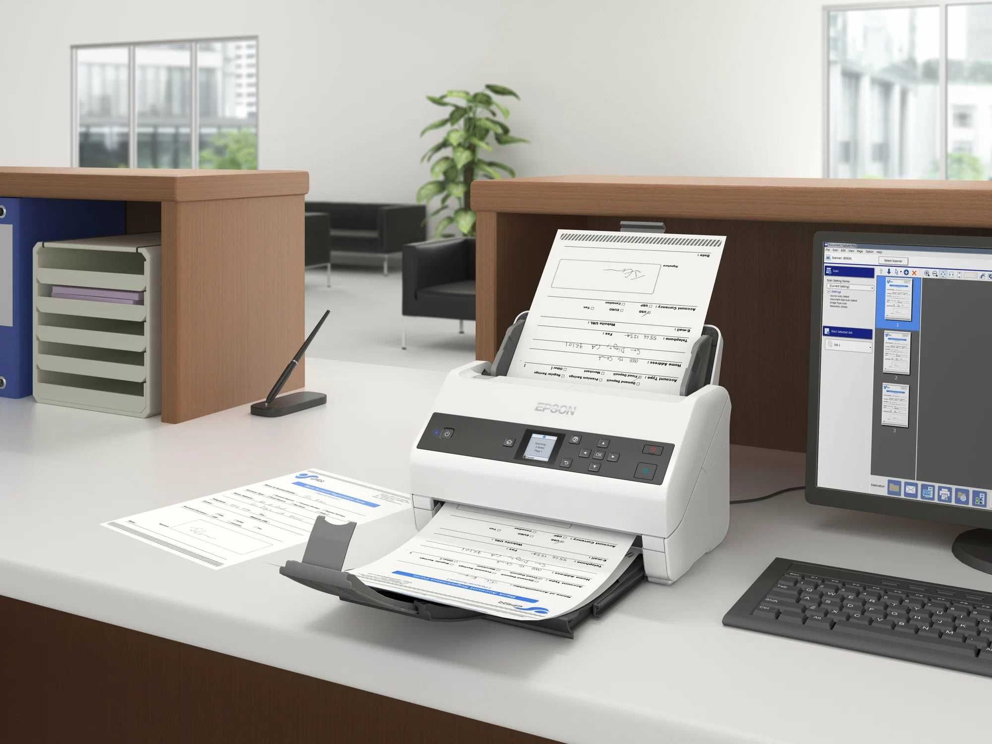 Сканер Epson WorkForce DS-970