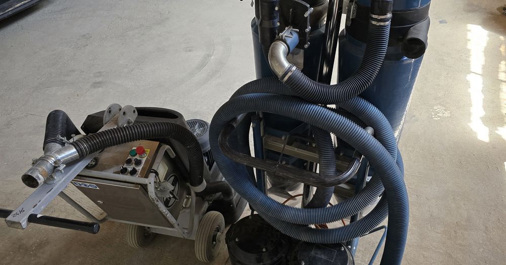 Slefuitor beton HTC 500 440 ore aspirator Dustcontrol