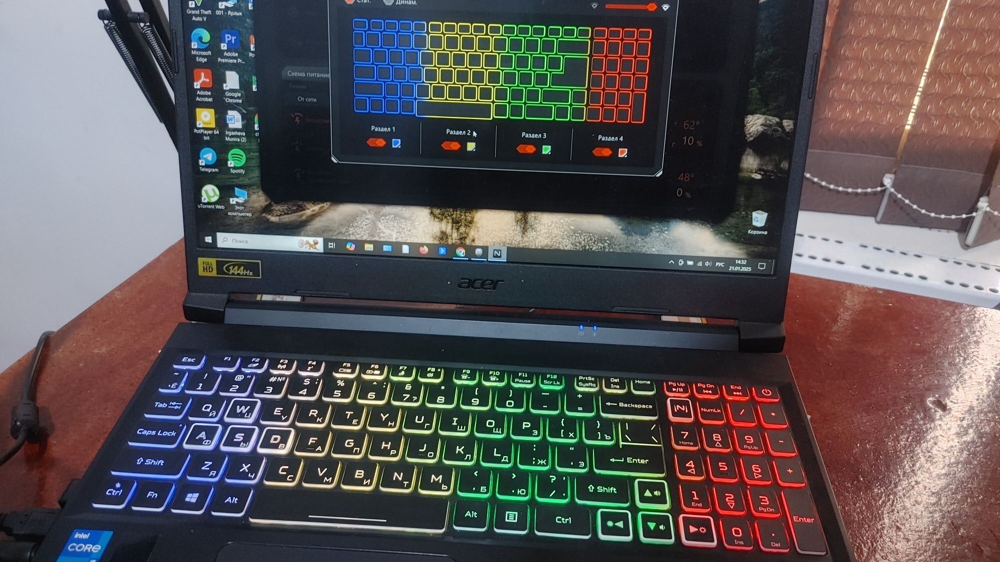 Ноутбук. Acer Nitro 5. Игровой. С RTX 3060