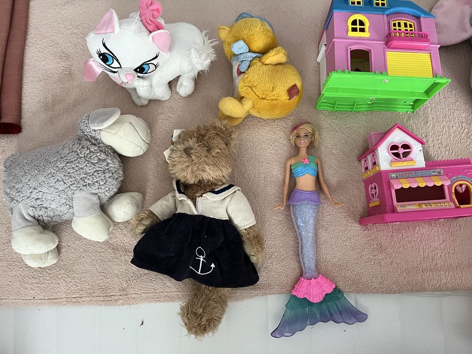 Lot jucării bebelusi si plușuri