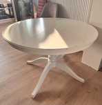 Masa rotunda, diametru 110 cm, extensibila