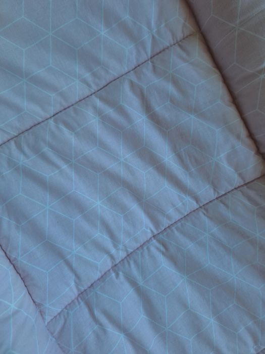 Set 5 piese Bellochi cosulet bebe, lenjerie, salteluta si perna bebe