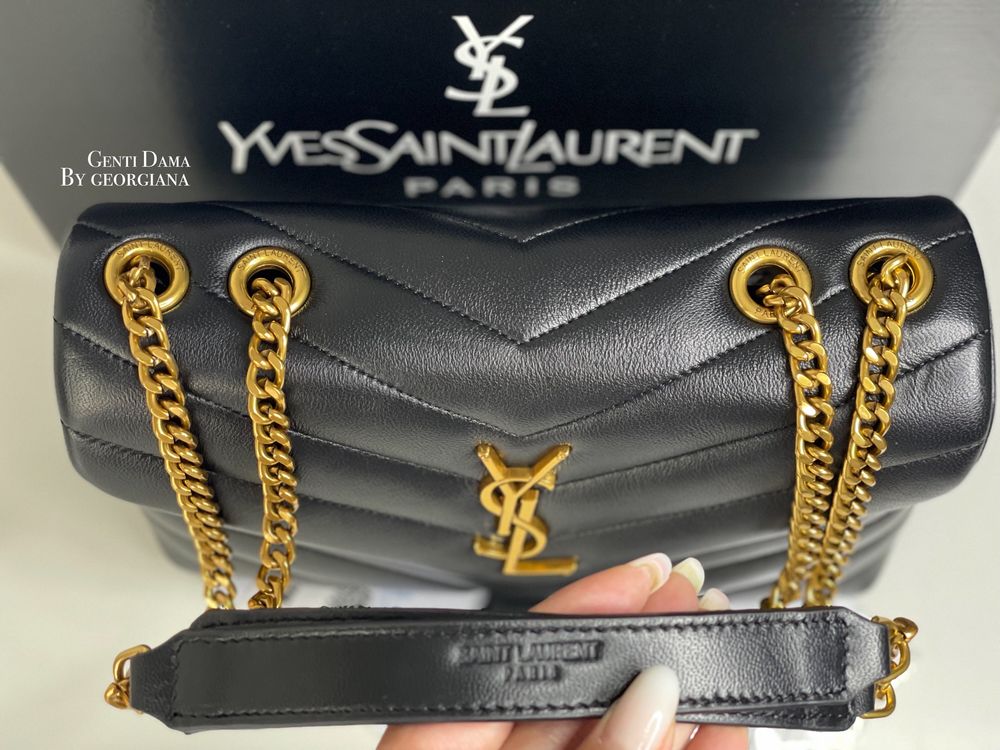 Geanta Ysl Loulou Piele Naturala