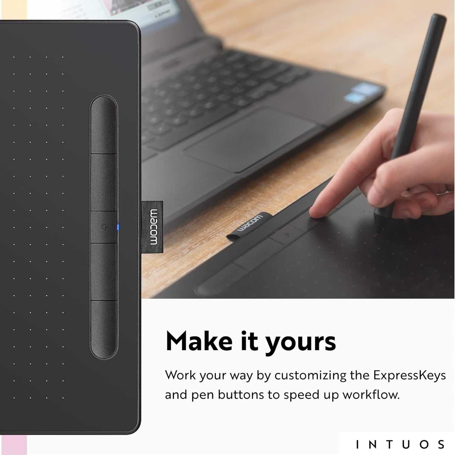 Графический планшет Wacom Intuos Medium Graphics Drawing Tablet! Новый