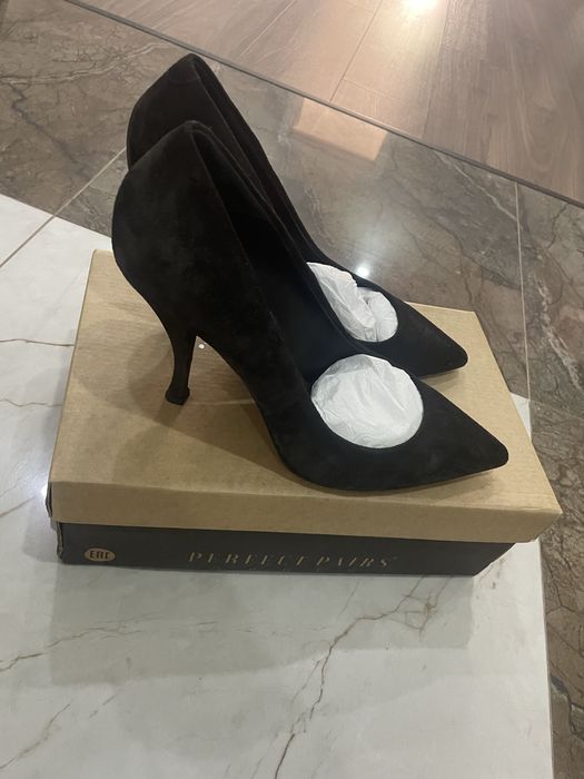 Продам туфли из натуральный замши от бренда perfect_paris_kz