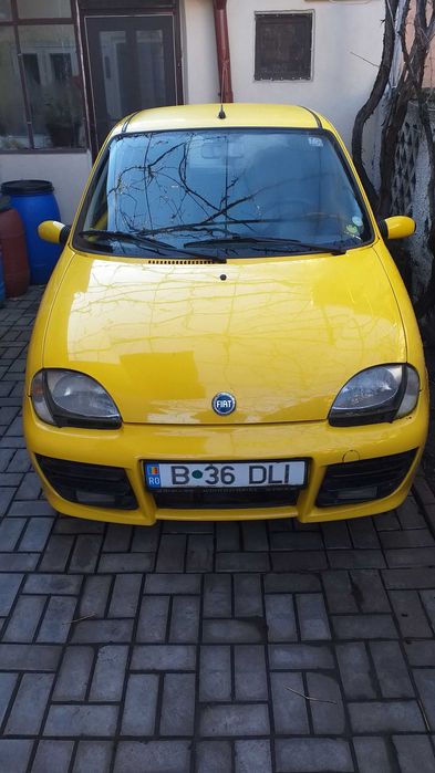 Vand Fiat Seicento Sport,an 2001;1108 cm,55 cai,Euro 3;1299 E,negoc