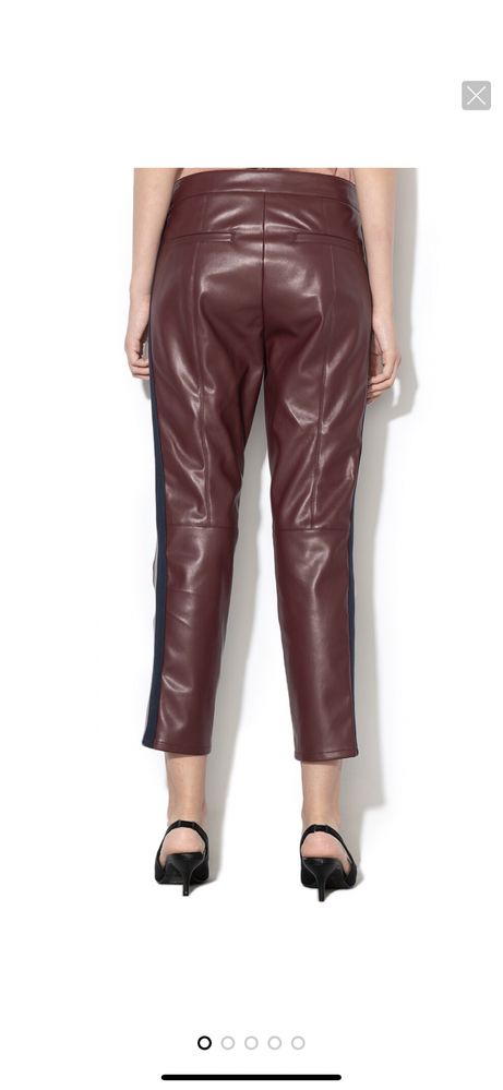 Pantaloni imitatie piele Sportmax, Max Mara