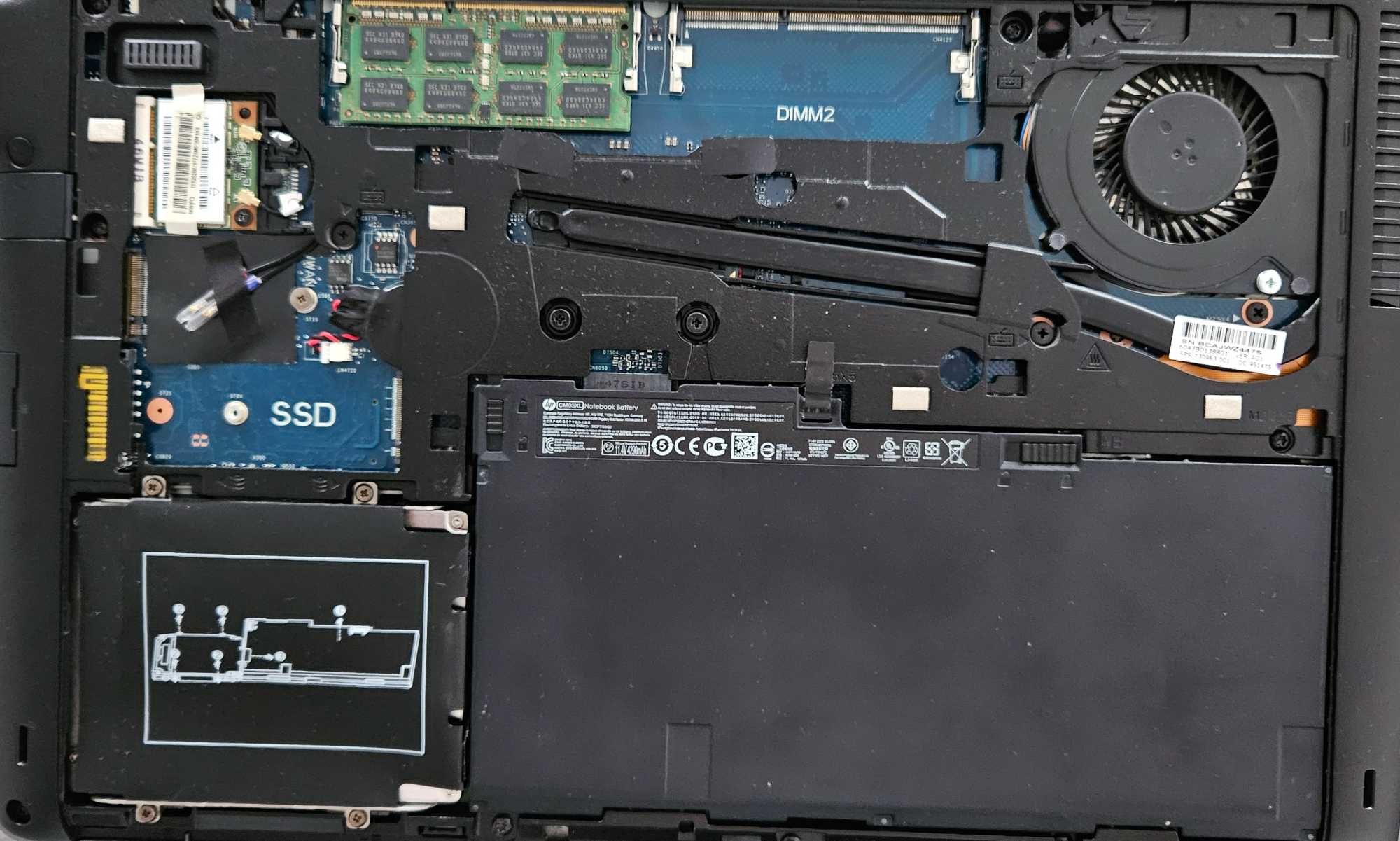 Laptop HP EliteBook 840 i5 8Gb RAM