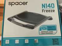 Cooler laptop Spacer N140 Freeze, 15.6", Black