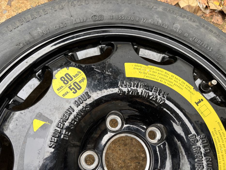 Резервна гума патереца за Mercedes W211