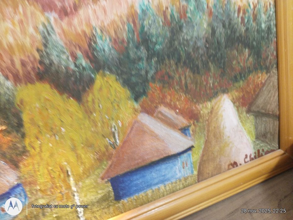 Pictura in ulei,tablou original semnat Maria Chilian