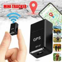 Localizator mini GPS, GF-07, pozitionare in timp real și înregistrare