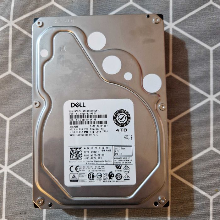 HDD SAS 4TB - Dell mg04sca40eny