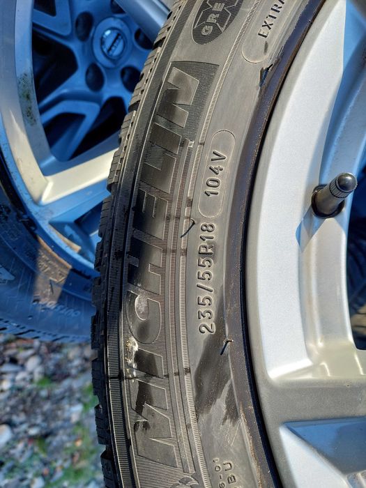 Set 4 anvelpe Michelin pilot alpin 235 55 r18 ci11