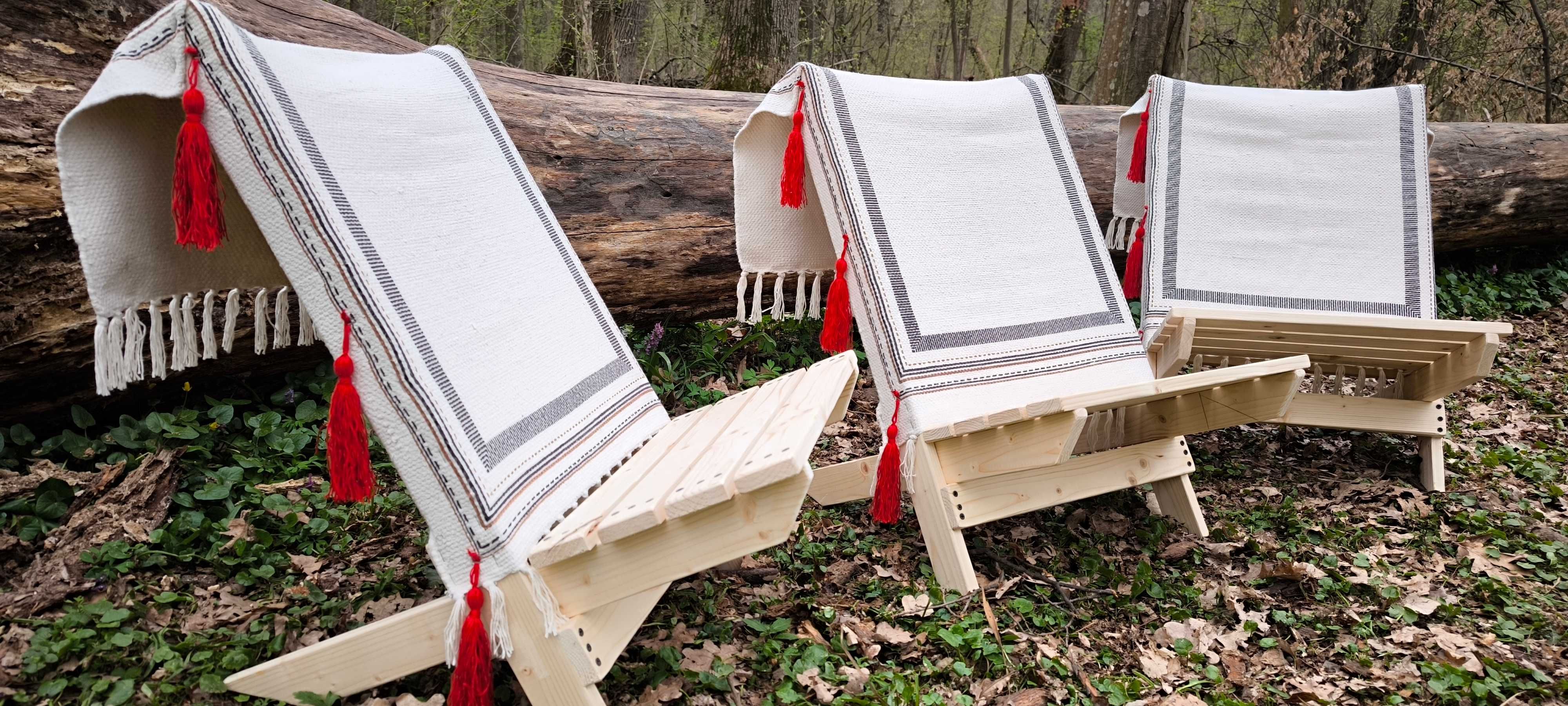 Scaun camping foldabil ÎNCOTRO