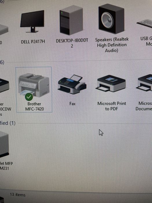 Pentru acasa Multifunctionala A4 laser b/w Brother MFC7420