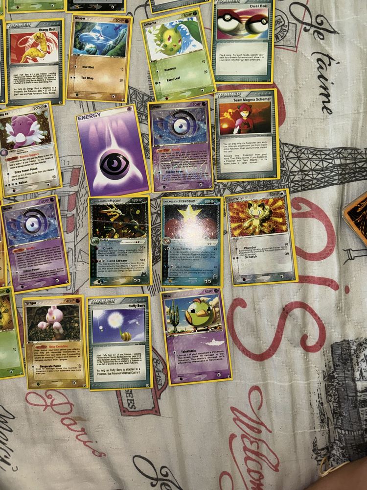 Оригинални Pokémon карти от 2005–2006 + редки EX карти