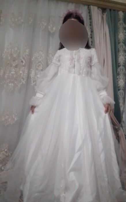 Kelinlik arafasidagi qizlarimiz uchun ajoyib koʻylak