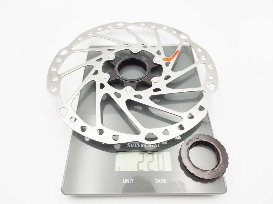 Rotor/Disc frana Shimano Deore SM-RT64 203mm, Center Lock, nou