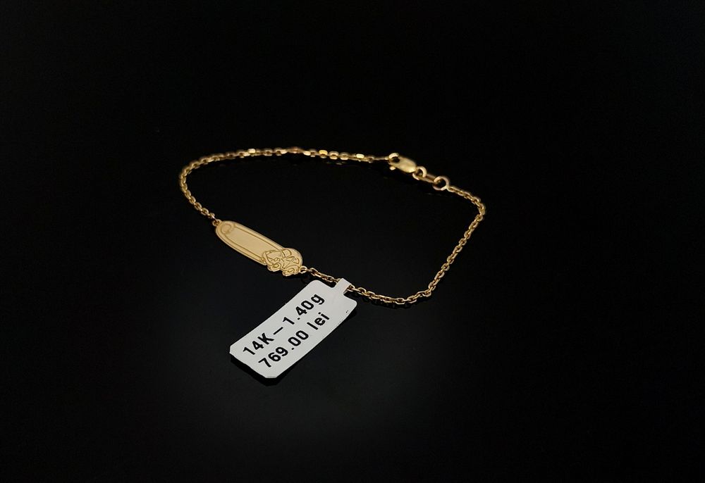 Bijuteria Royal bratara din aur 14k 1.40 gr