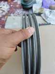 Fulie 26 cm cu 3 curele