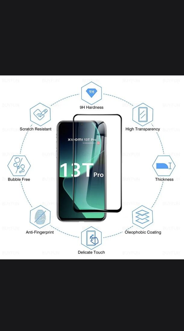 Защитное стекло Xiaomi 13t/ 13t pro