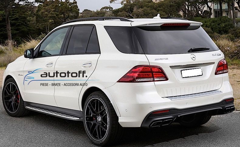 Difuzor bara spate Mercedes GLE W166 (15-18) Black AMG63