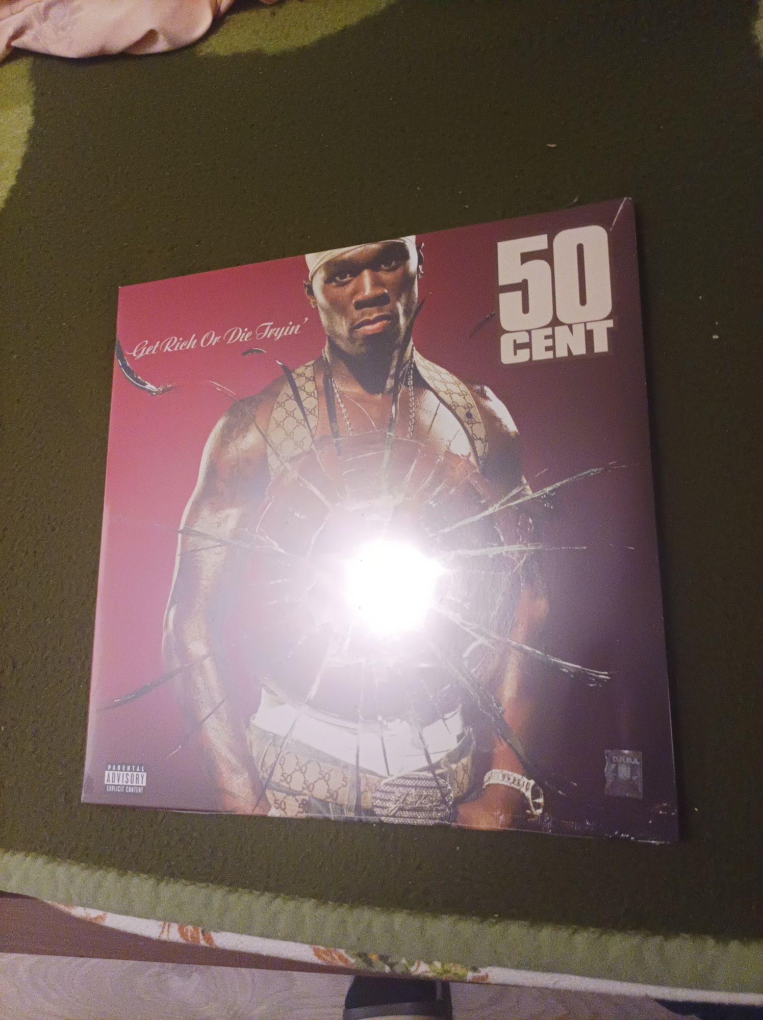 Vinyl 50 cent get rich or die tryin