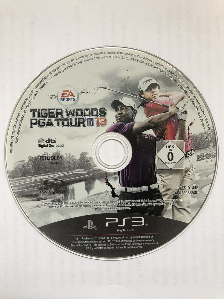 PS3 - TIGER WOODS pga tour 13