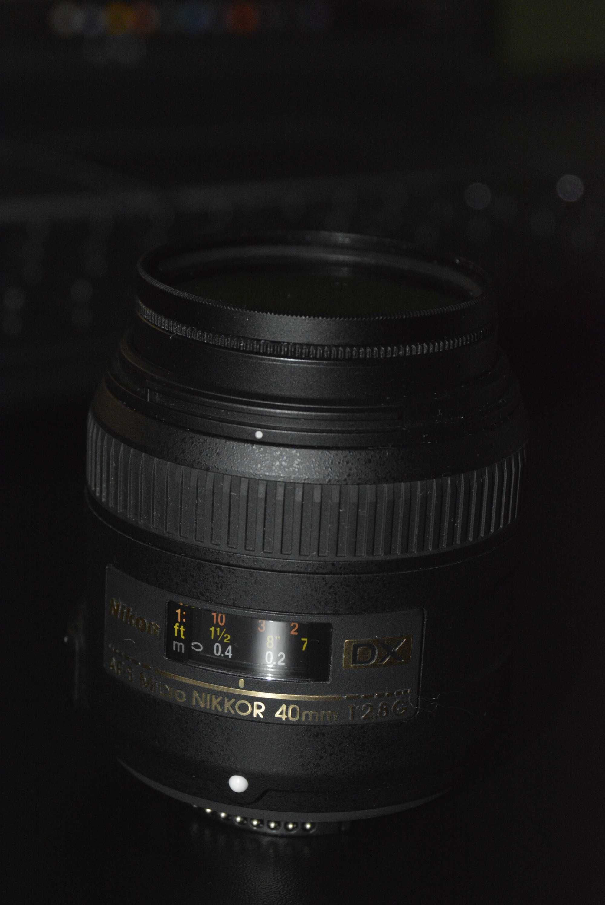 Obiective NIKKOR AF-S Nikon 40mm 2.8G, 55-200m f/4-5.6G, 28-80mm